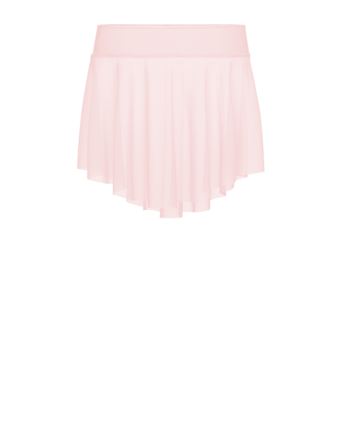 Luma Dance Pre Ballet & Ballet 1 Hipster Skirt Powder Pink Mesh