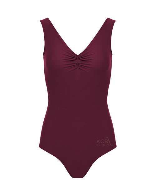 KCB Level 4 Sophia Leotard Tank Wine