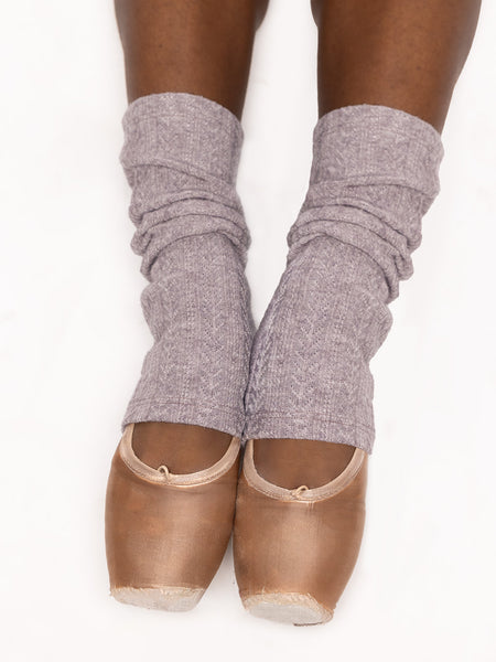 Stirrup Leg Warmers Ankle Knit Mushroom Kids RTW