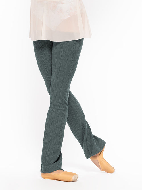 Thigh High Leg Warmers Knit Forest Kids RTW