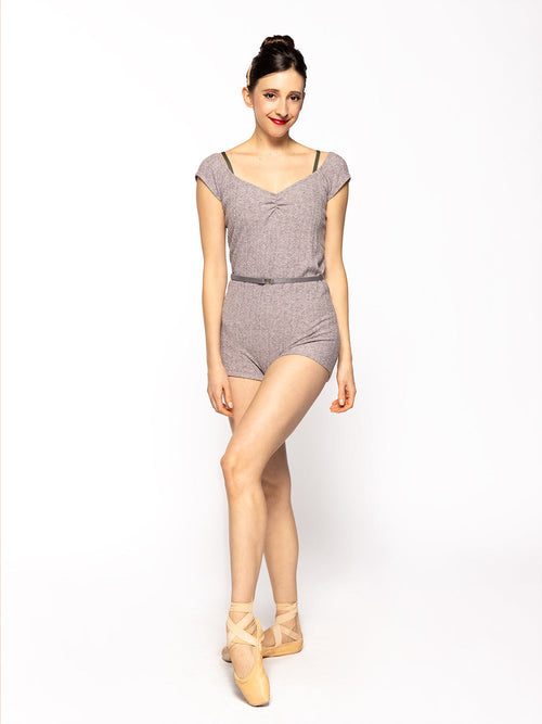 Simone Shortie Knit Mushroom RTW