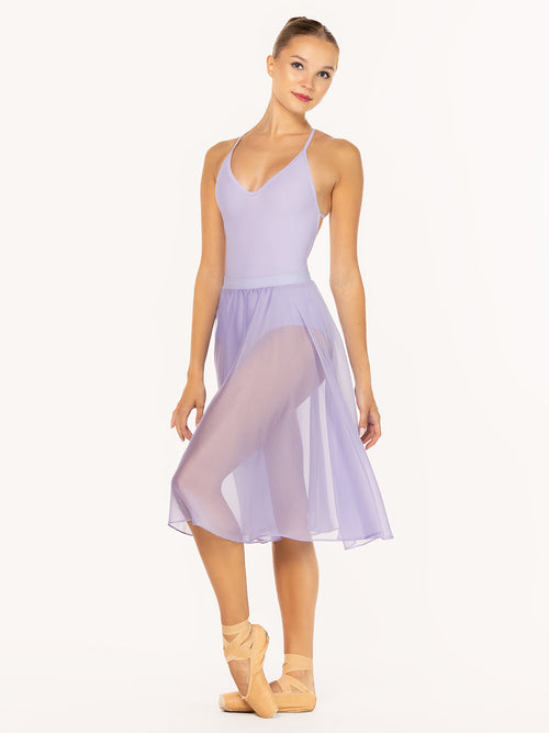 Chiffon Rehearsal Skirt Lavender RTW