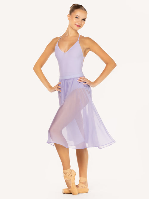 Chiffon Rehearsal Skirt Lavender Kids RTW