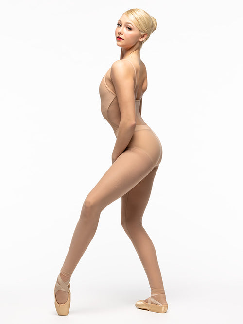 Kira Tights Honey Beige Mesh RTW