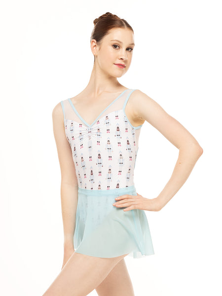 Flare Skirt Blue Star Mesh RTW