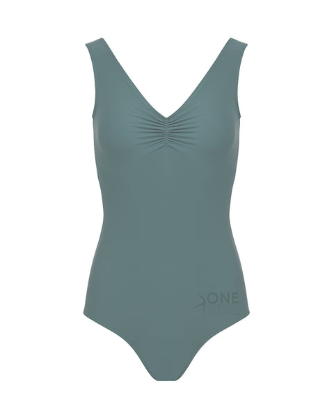 OAD Optional Grade 5 & 6 Sophia Tank Leotard Blue Agave
