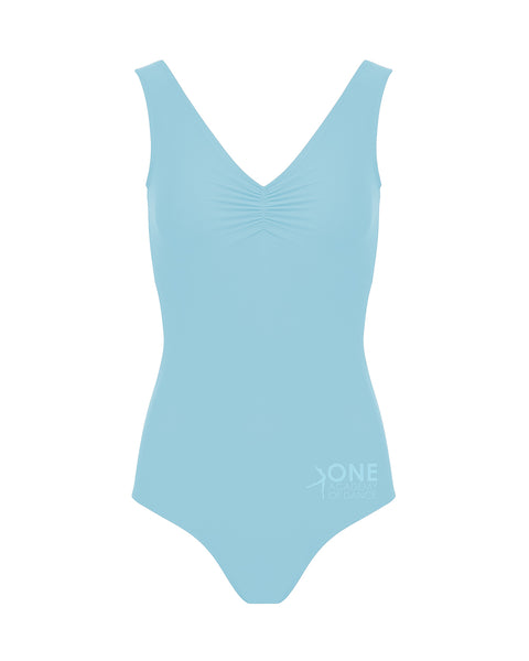OAD Beginning Dance Sophia Tank Leotard Blue Star Matte