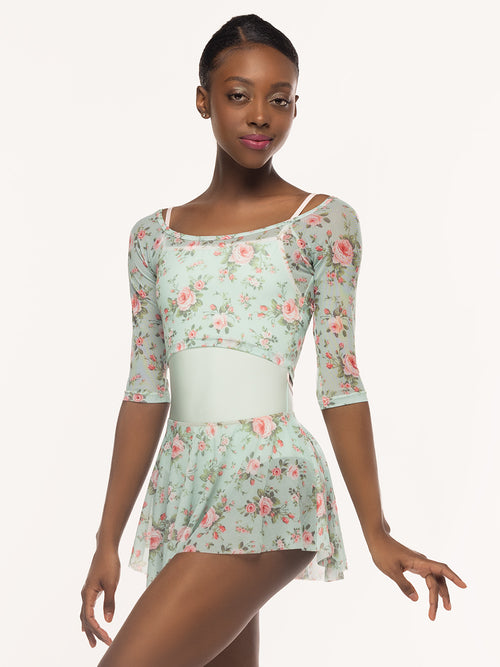 Raglan Crop Top Old Hollywood Mesh RTW