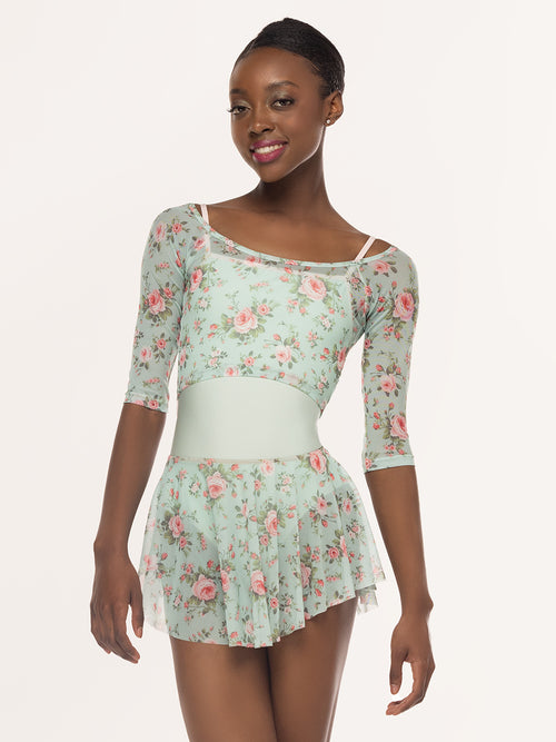 Raglan Crop Top Old Hollywood Mesh Kids RTW