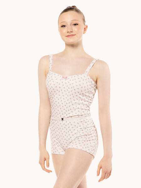 Deven Biketard Knit Cream Pointelle Kids RTW
