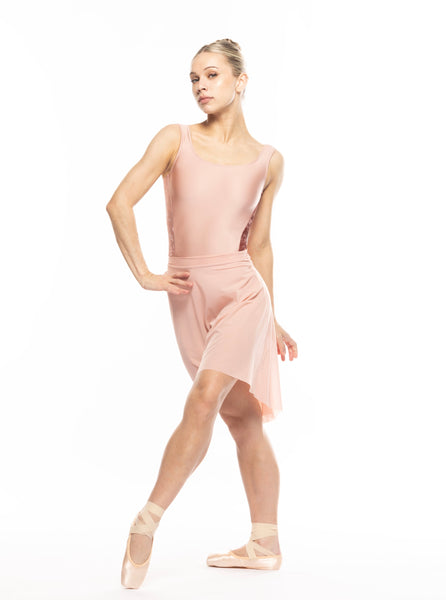 Back Tuck Skirt Rosewater Mesh Kids RTW