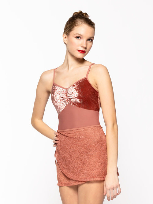 Vienna Short Wrap Skirt Sandstone Lace Kids RTW
