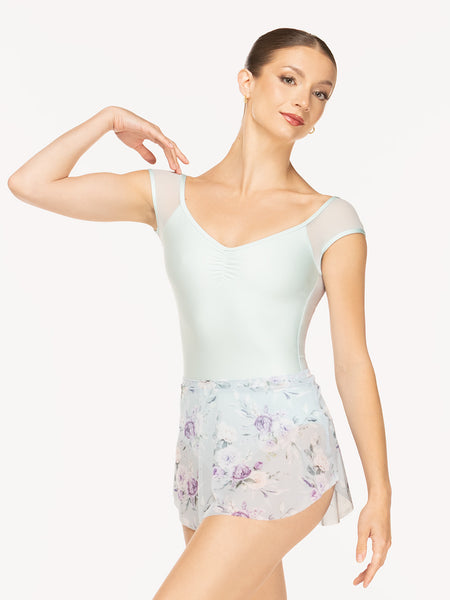 Calla Skirt Moonlit Garden Baby Blue Mesh Kids RTW