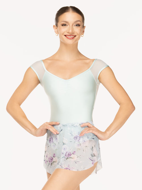 Calla Skirt Moonlit Garden Baby Blue Mesh RTW