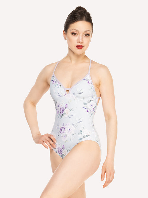 Rachel Leotard Moonlit Garden Baby Blue Kids RTW