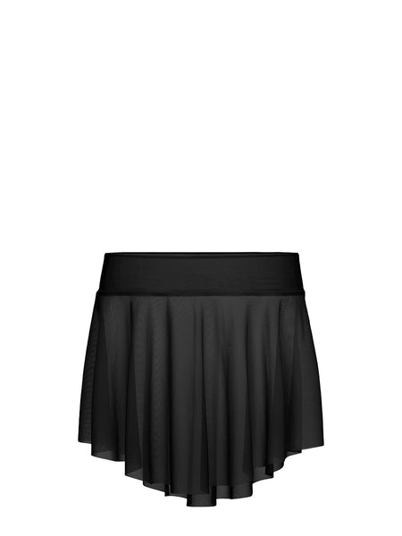 Luma Dance Ballet 4, 5 & Teen Hipster Skirt Black Mesh