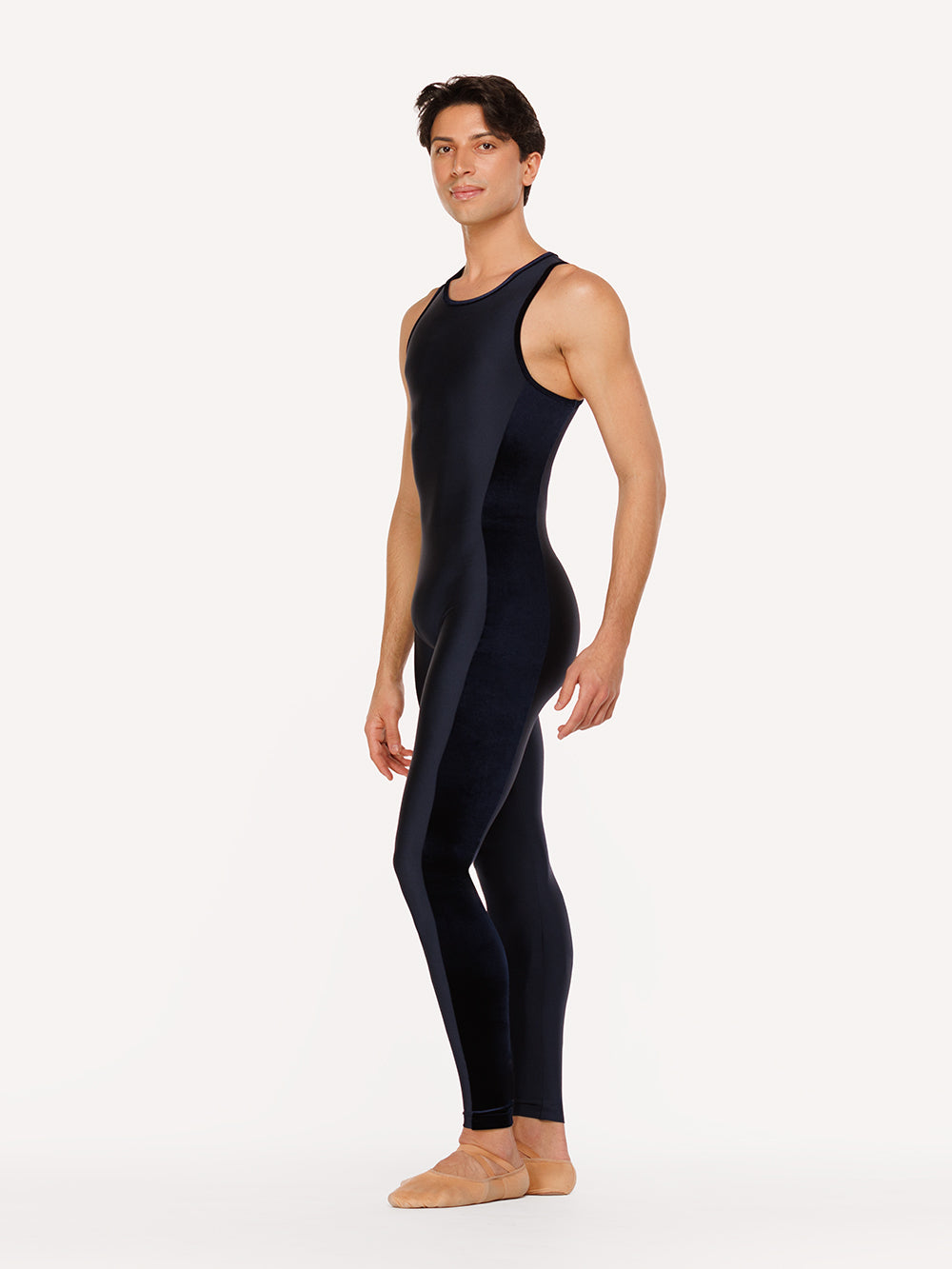Eleve Dancewear Travis Unitard in Eclipse color, front view