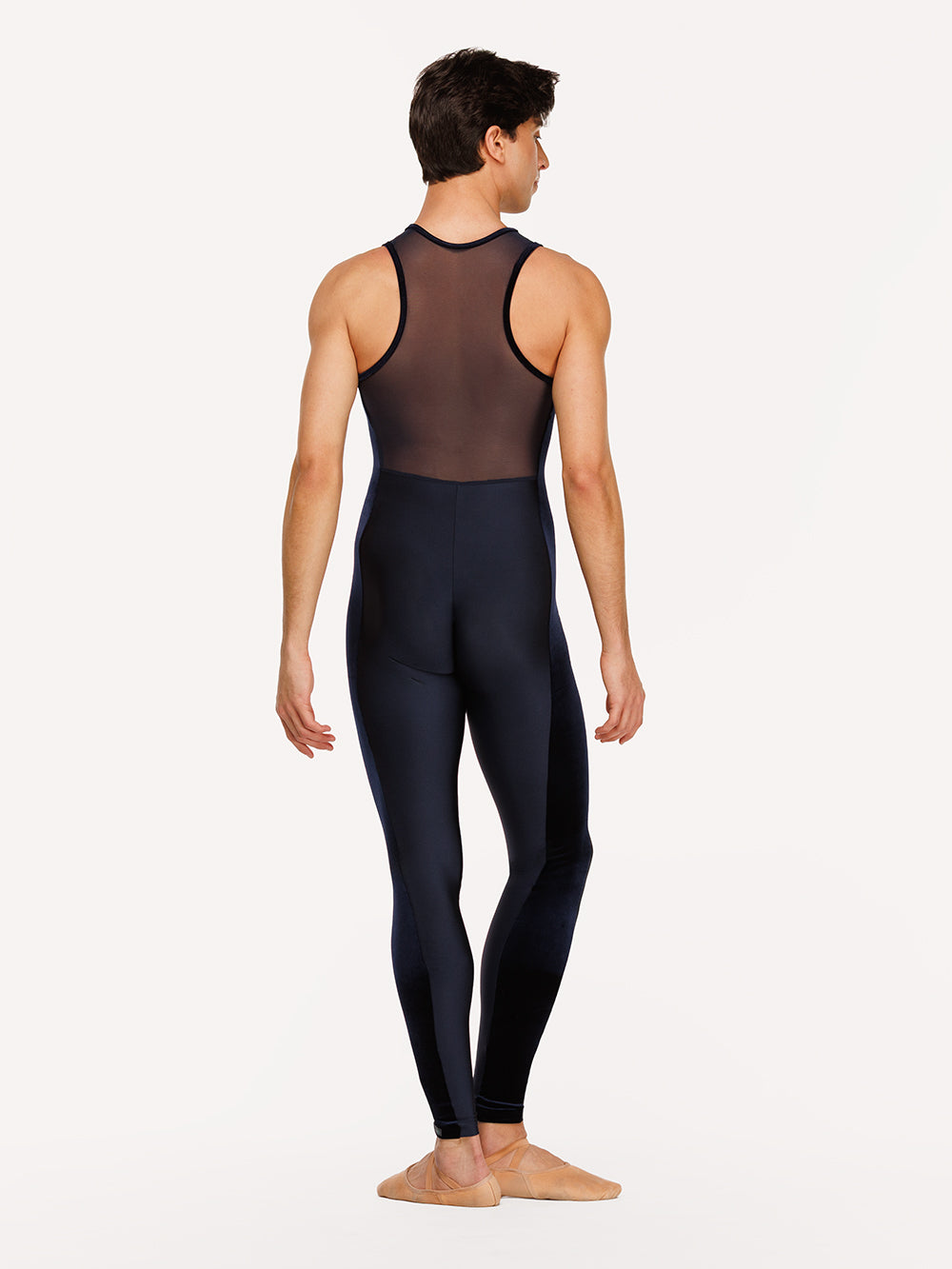 Eleve Dancewear Travis Unitard in Eclipse color, back view