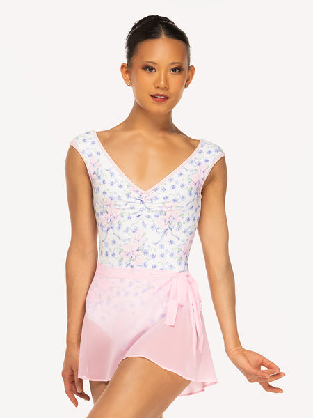 Chiffon Mini Tie Skirt Light Pink Kids RTW