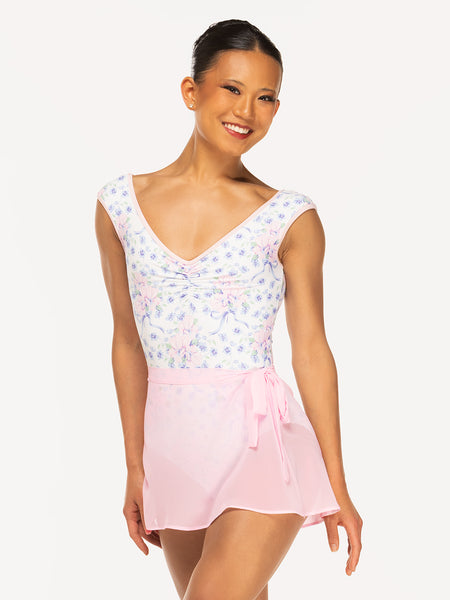 Chiffon Mini Tie Skirt Light Pink RTW