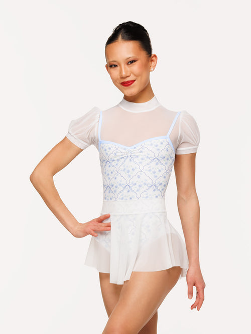 Evelyn Crop Top White Mesh Kids RTW