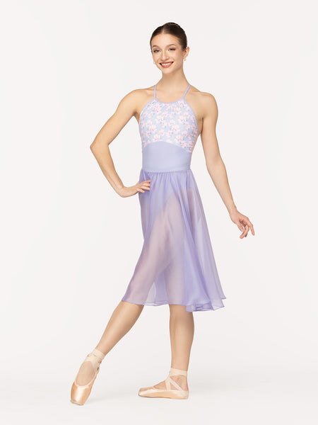 Chiffon Rehearsal Skirt Lavender Kids RTW