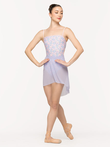 Mid High-Low Skirt Lavender Mesh Kids RTW