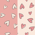  Pink and Cream Hearts