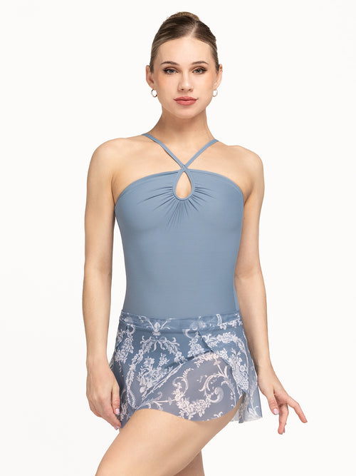 Petal Skirt Maison Blue Mesh RTW