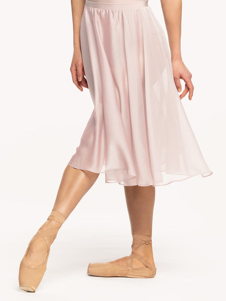 Chiffon Rehearsal Skirt Light Pink RTW