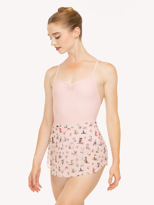 Tulip Skirt Christmas Cats Mesh RTW (Pre-Order)