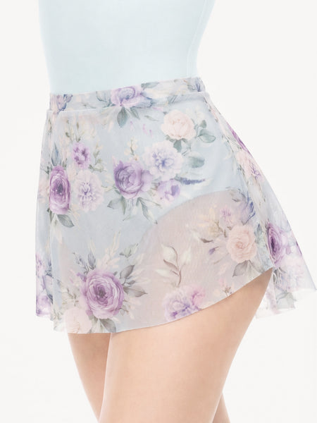 Calla Skirt Moonlit Garden Baby Blue Mesh RTW