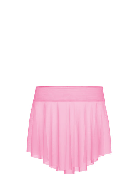 Luma Dance Pre Ballet & Ballet 1 Hipster Skirt Pink Lemonade Mesh