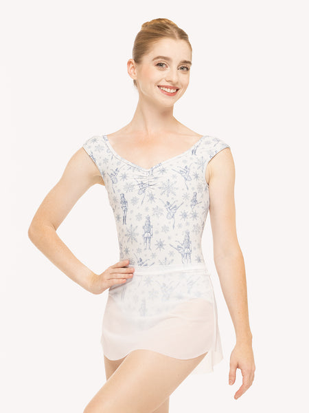 Tulip Skirt White Mesh RTW