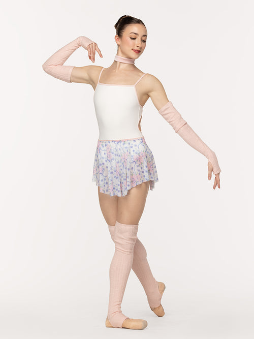 Stirrup Leg Warmers Above Knee Knit Rosewater Kids RTW