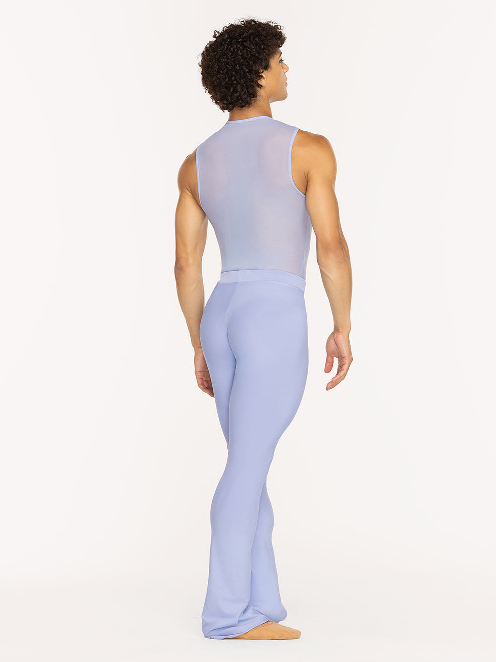 Eleve Dancewear Kam Pants in Twilight color, back view