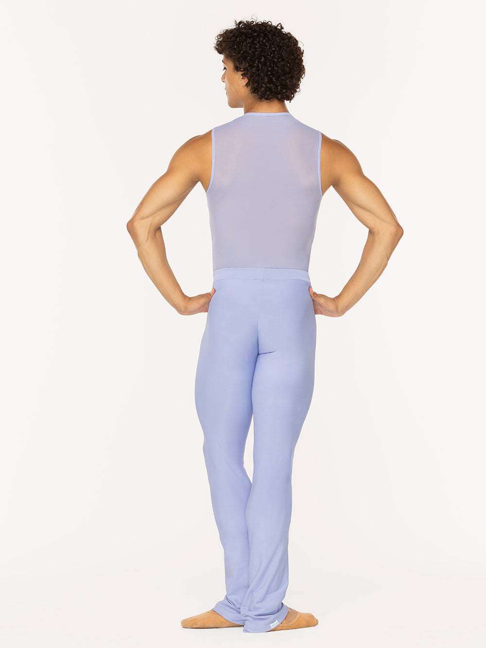 Eleve Dancewear Kam Pants in Twilight color, back view