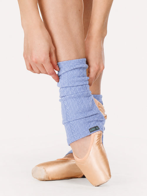 Stirrup Leg Warmers Ankle Knit Twilight RTW