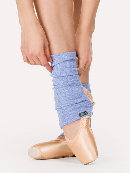Stirrup Leg Warmers Ankle Knit Twilight RTW