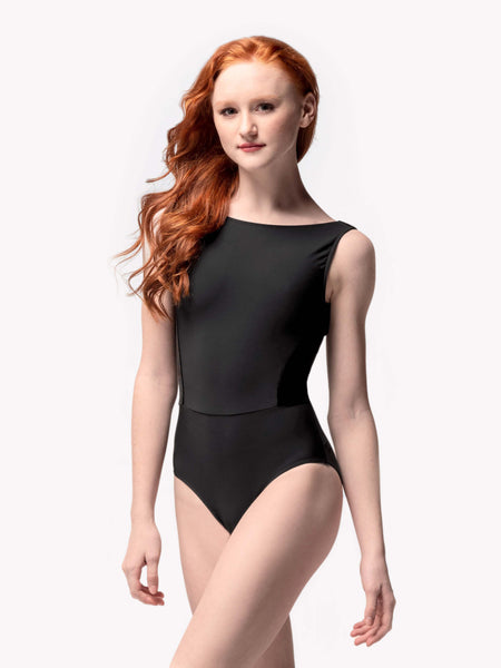 Black Leotard with Bra Support- Rise Studios Dance Uniform