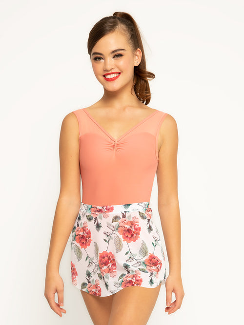 Fabiola Full Back Sunset Leotard RTW