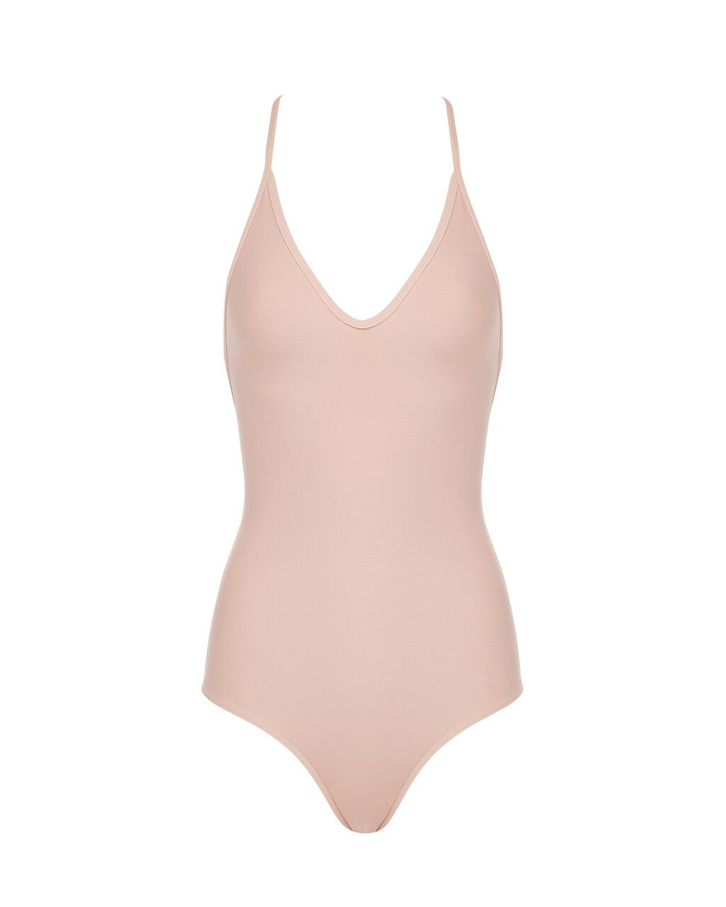 front of Leotard with intricate back strap details