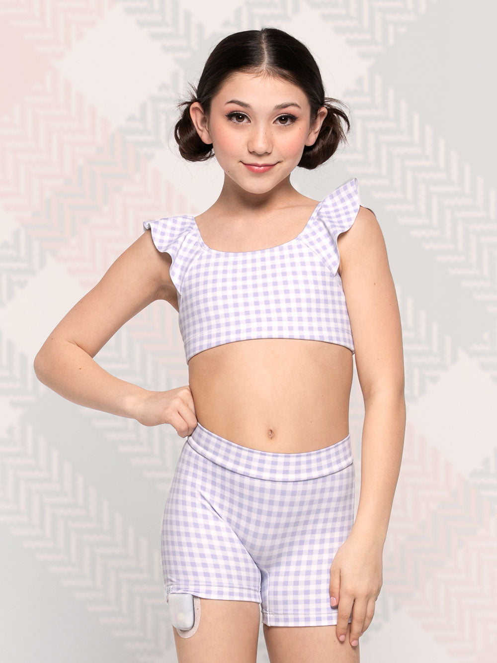 Kids Black Crop Tops  Dancewear Solutions®