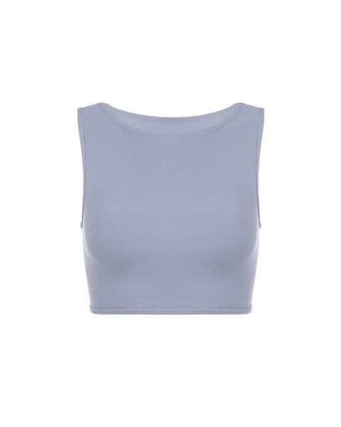 Louise Crop Top with Moon Collar