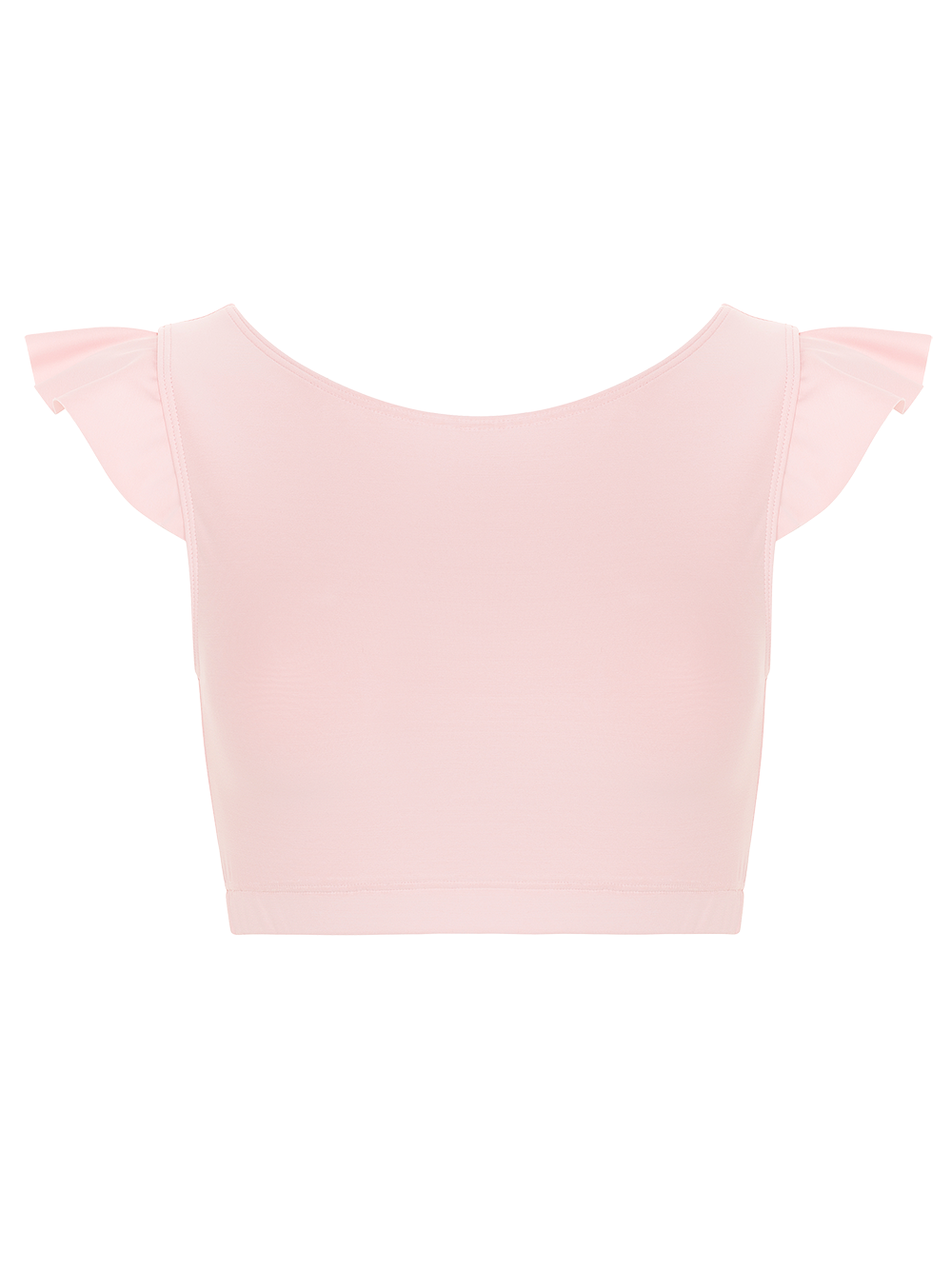 Custom Nadine Kids Crop Top With Ruffles Elevé Dancewear