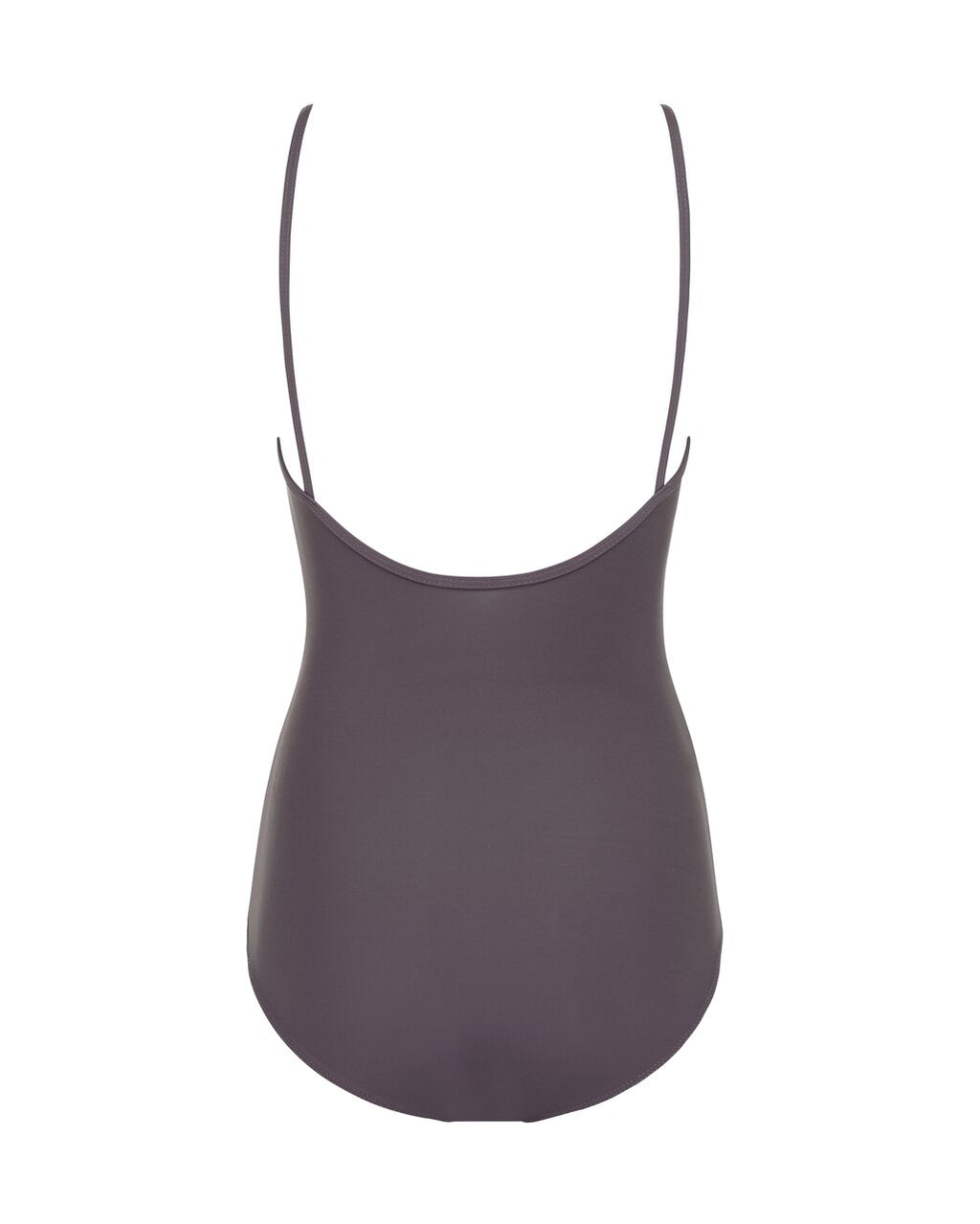 Back of camisole style leotard with a pinched front