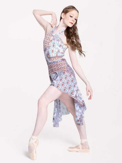 Short Dragonfly Skirt Patchwork Mesh RTW