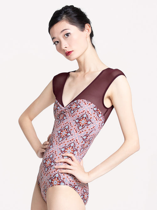 Kelsey Medallion Pink Leotard RTW