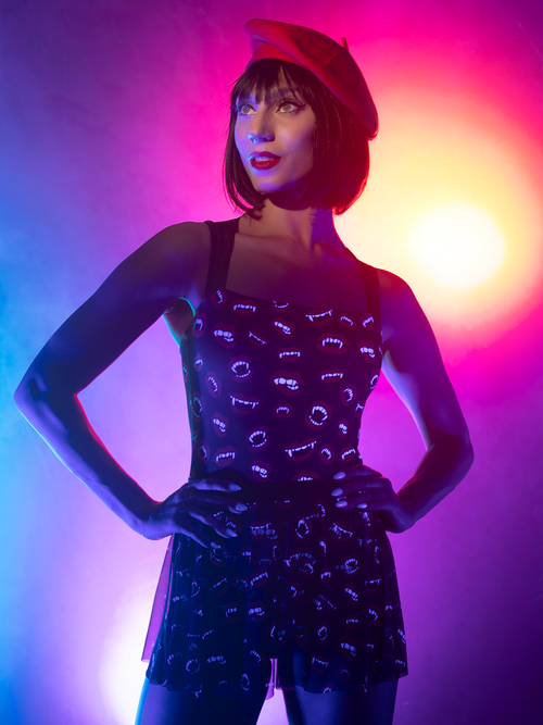 Riley Black Bitten Leotard RTW