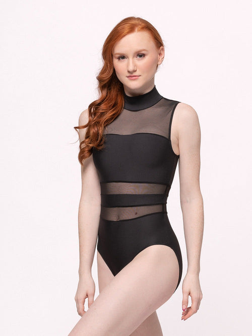 Zoe Leotard Black Sleeveless RTW